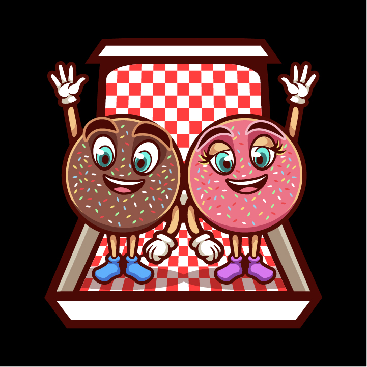 Donut Emotes Black-07